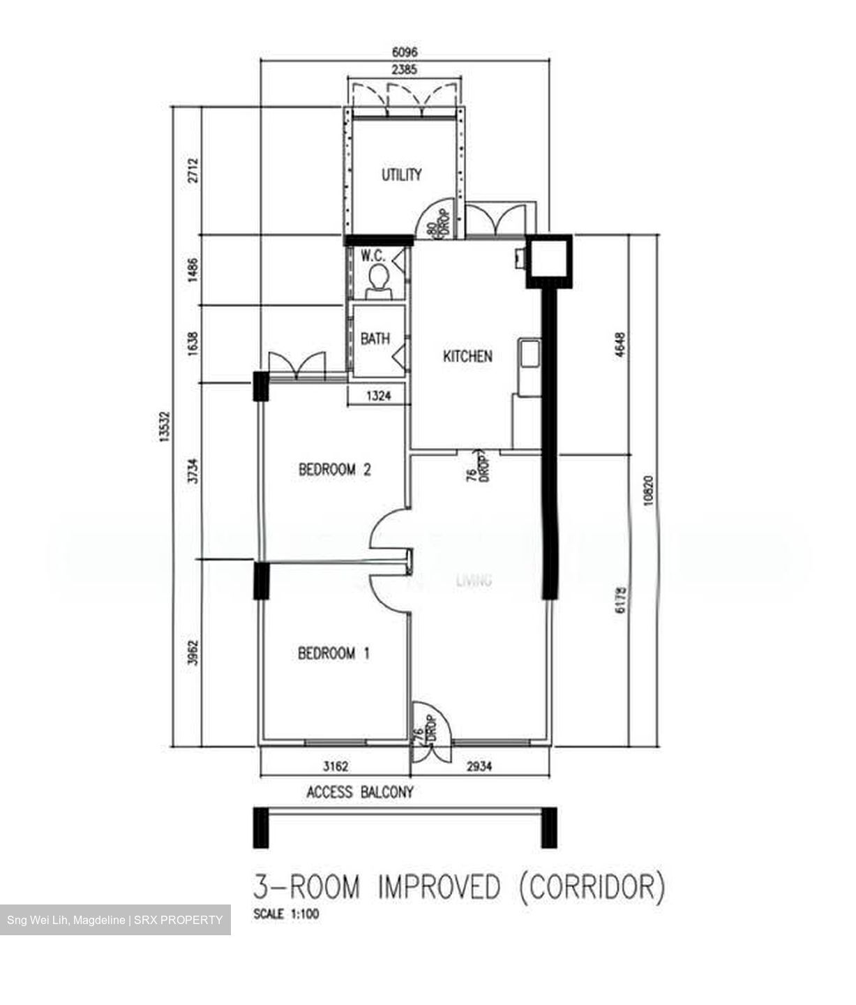 Blk 12 Holland Vista (Queenstown), HDB 3 Rooms #563680071